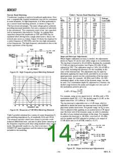 浏览型号AD8307AR-REEL的Datasheet PDF文件第14页