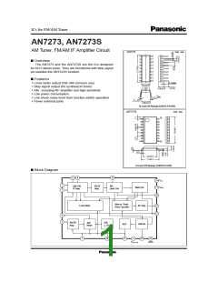 浏览型号AN7273的Datasheet PDF文件第1页