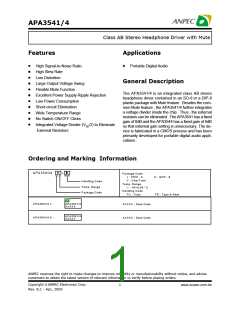 浏览型号APA3541的Datasheet PDF文件第1页