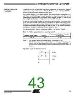 浏览型号ATMEGA2560的Datasheet PDF文件第43页