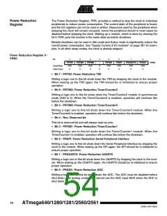 浏览型号ATMEGA2560的Datasheet PDF文件第54页