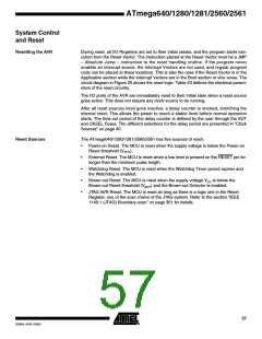浏览型号ATMEGA2560的Datasheet PDF文件第57页