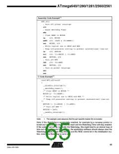 浏览型号ATMEGA2560的Datasheet PDF文件第65页