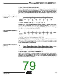 浏览型号ATMEGA2560的Datasheet PDF文件第79页