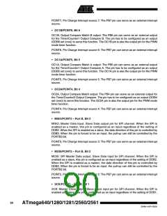 浏览型号ATMEGA2560的Datasheet PDF文件第90页