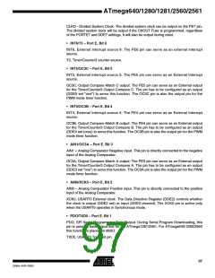 浏览型号ATMEGA2560的Datasheet PDF文件第97页
