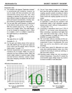 浏览型号BA3837的Datasheet PDF文件第10页