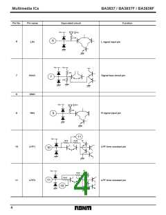 浏览型号BA3837的Datasheet PDF文件第4页