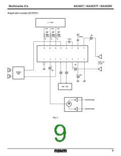 浏览型号BA3837的Datasheet PDF文件第9页