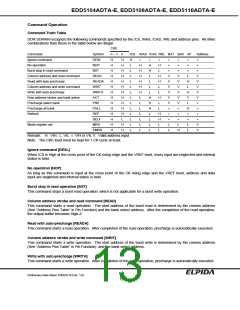 浏览型号EDD5116ADTA-7A-E的Datasheet PDF文件第13页