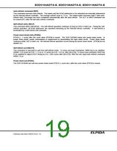 浏览型号EDD5116ADTA-7A-E的Datasheet PDF文件第19页