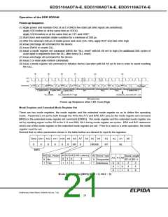 浏览型号EDD5116ADTA-7A-E的Datasheet PDF文件第21页