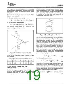 浏览型号OPA2353的Datasheet PDF文件第19页