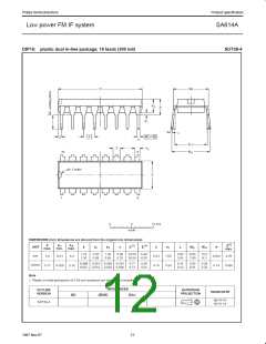 浏览型号SA614A的Datasheet PDF文件第12页