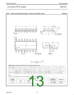 浏览型号SA614A的Datasheet PDF文件第13页