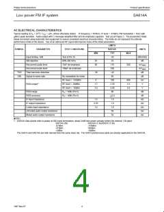 浏览型号SA614A的Datasheet PDF文件第4页