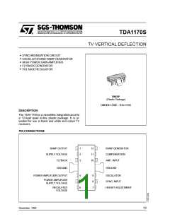 浏览型号TDA1170S的Datasheet PDF文件第1页
