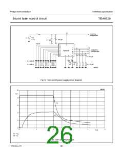 浏览型号TEA6320T的Datasheet PDF文件第26页