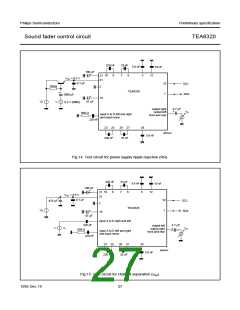 浏览型号TEA6320T的Datasheet PDF文件第27页
