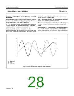 浏览型号TEA6320T的Datasheet PDF文件第28页