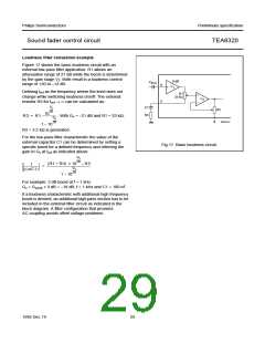 浏览型号TEA6320T的Datasheet PDF文件第29页