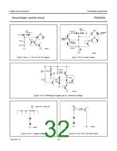 浏览型号TEA6320T的Datasheet PDF文件第32页