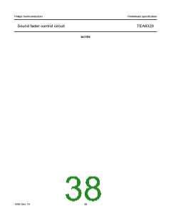 浏览型号TEA6320T的Datasheet PDF文件第38页