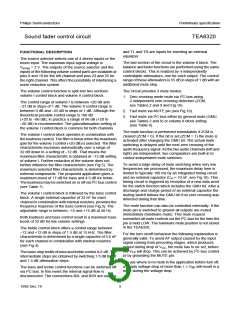 浏览型号TEA6320T的Datasheet PDF文件第5页