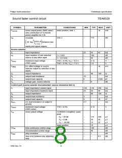 浏览型号TEA6320T的Datasheet PDF文件第8页