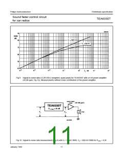 浏览型号TEA6330T的Datasheet PDF文件第11页