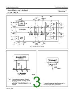 浏览型号TEA6330T的Datasheet PDF文件第3页