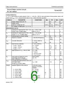浏览型号TEA6330T的Datasheet PDF文件第6页