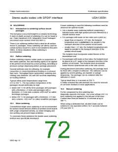 浏览型号UDA1355H的Datasheet PDF文件第72页