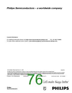 浏览型号UDA1355H的Datasheet PDF文件第76页