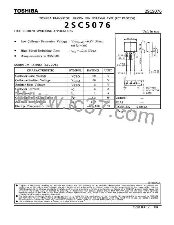 TOSHIBA　2SC1077　6PCS　新品未使用 TOSHIBA 2SC1077 6PCS 新品未使用 TOSHIBA 2SC1077 6PCS 新品未