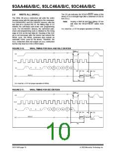 浏览型号93LC46B-I/P的Datasheet PDF文件第10页