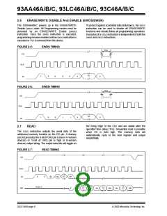 浏览型号93LC46B-I/P的Datasheet PDF文件第8页