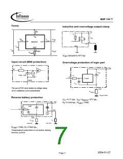 浏览型号BSP742T的Datasheet PDF文件第7页