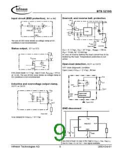 浏览型号BTS5210G的Datasheet PDF文件第9页