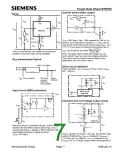 浏览型号BTS555的Datasheet PDF文件第7页