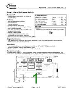 浏览型号BTS6163D的Datasheet PDF文件第1页