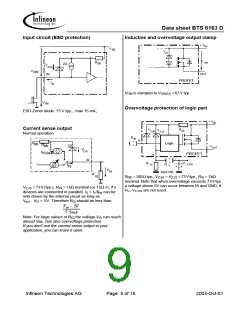 浏览型号BTS6163D的Datasheet PDF文件第9页