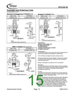 浏览型号BTS640S2的Datasheet PDF文件第15页