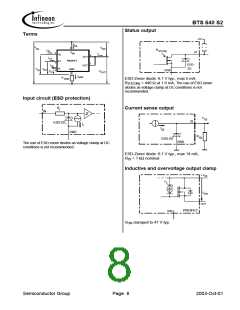 浏览型号BTS640S2的Datasheet PDF文件第8页