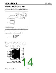 浏览型号BTS712N1的Datasheet PDF文件第14页