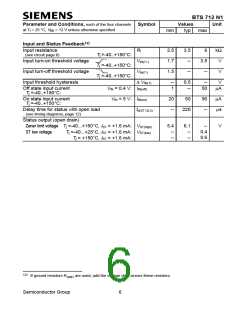 浏览型号BTS712N1的Datasheet PDF文件第6页
