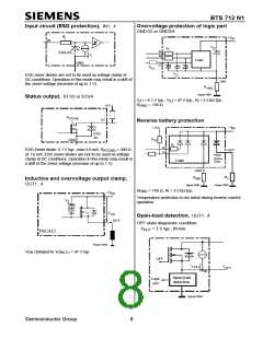 浏览型号BTS712N1的Datasheet PDF文件第8页