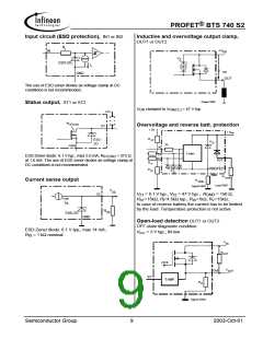 浏览型号BTS740S2的Datasheet PDF文件第9页