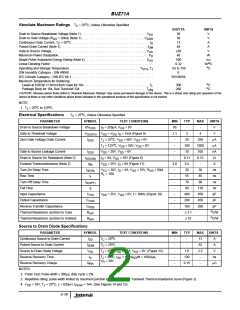 浏览型号BUZ71A的Datasheet PDF文件第2页