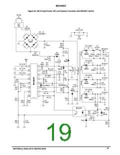 浏览型号MC44603P的Datasheet PDF文件第19页